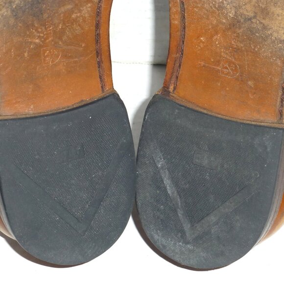 Allen Edmonds Lake Forest Men's Leather Shoes Size: 9 EEE Brown PLEASE READ - Picture 5 of 12